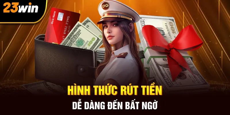 Hình thức rút tiền dễ dàng đến bất ngờ