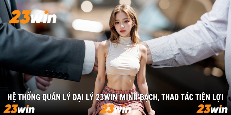 Hệ thống quản lý đại lý 23win minh bạch, thao tác tiện lợi