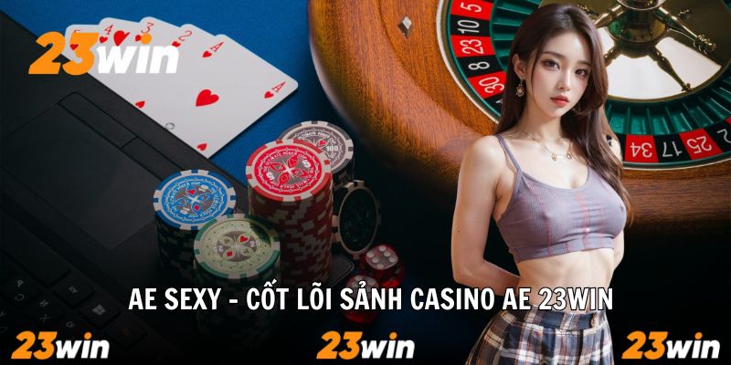 Dealer xinh đẹp trong sảnh AE của 23win